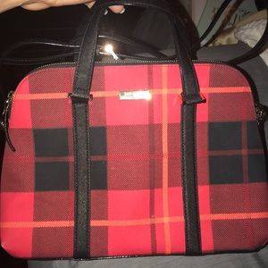 Kate Spade woodland plaid bag